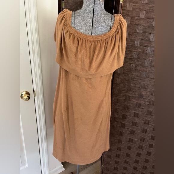 Chico’s Faux-Suede Dress, Size Chico’s 2.5 - Picture 1 of 12